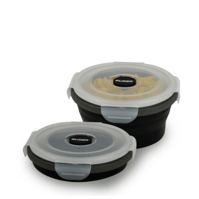 GLIDER LB Black Bento Premium Lunch Box & Food Storage Containers